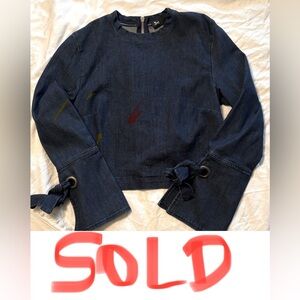 3x1 NYC denim top